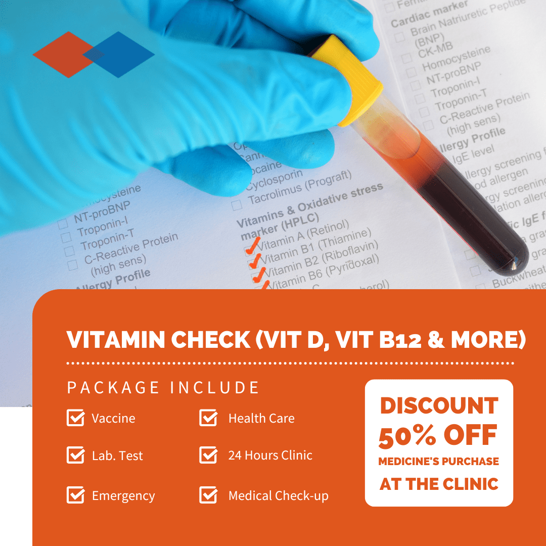 Vitamin Check (Vit D, Vit B12, TSH) 3 Vitamin Check (Vit D, Vit B12, TSH)