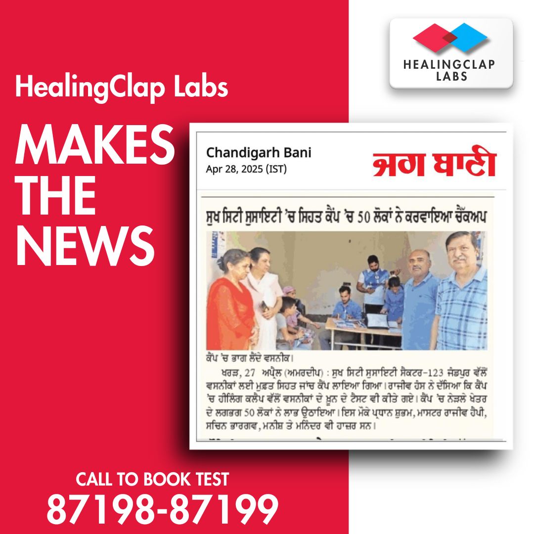 HealingClap Care Plus Full Body Checkup | Health Package 5 healingclap-labs-full-body-checkup